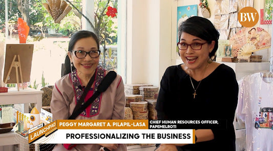 Professionalizing the Business: papemelroti on BusinessWorld