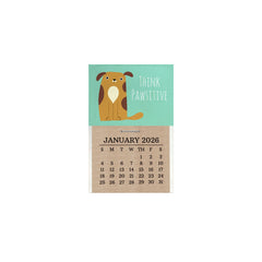 2026 Pawsome Desk Calendar