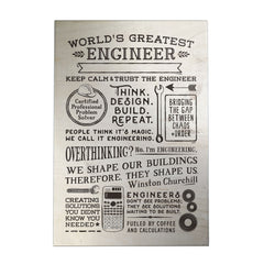 World's Greatest Engineer Decoposter