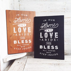 In Our Home Decoposter