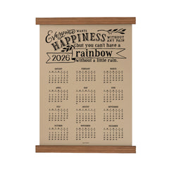 2026 Papemelroti Scroll Calendar