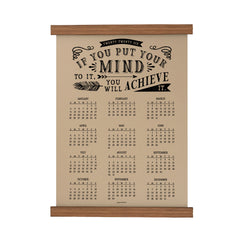 2026 Papemelroti Scroll Calendar