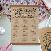 2026 Papemelroti Scroll Calendar