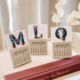 2026 Letras Y Figuras Desk Calendar