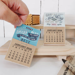 2026 Words That Inspire Desk Calendar