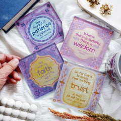Prayer Nook Glass Coaster