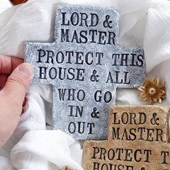 Resin Lord and Master Cross