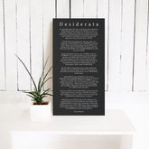 Wooden Inspirational Wall Art