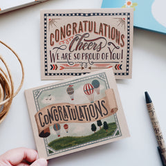 Thank You Congratulations Greeting Card