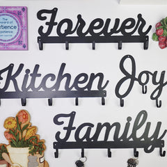 Metal Word With Hook