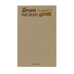 Words That Inspire Colored Notepad
