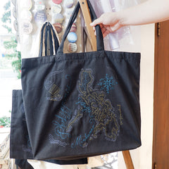 Philippine Map Canvas Bag