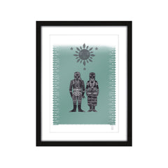 Katutubo Framed Art Print