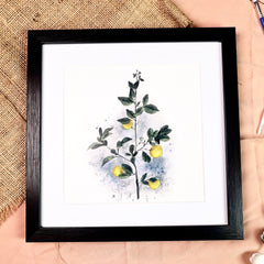 Botanical Square Framed Art Print