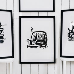 Philippine Jeepney Framed Art Print