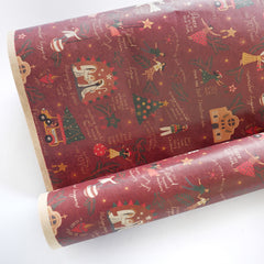 Christmas Wrapping Paper (Roll of 20 Sheets)