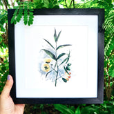 Botanical Square Framed Art Print