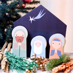Kinder Holy Family Nativity Set