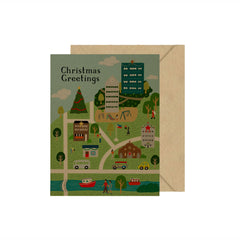 Christmas Rectangular Greeting Card