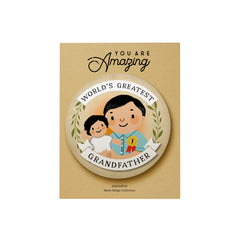 Grandparent Matte Badge