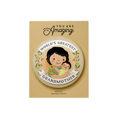 Grandparent Matte Badge