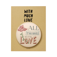 Words of Love Badge