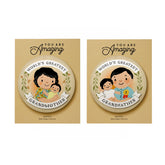 Grandparent Matte Badge