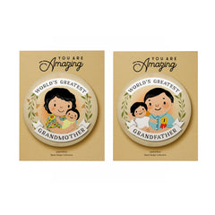 Grandparent Matte Badge