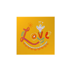Illustrated Flowers Magnet