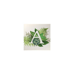 Botanical Monogram Magnet