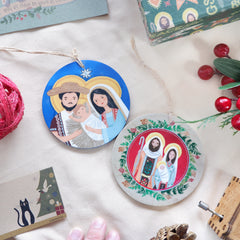 Holy Family Ornaments