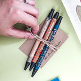 Retractable Black Ballpen