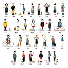 Characters Personalized Mug: Group