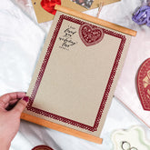 Heart Couple Scroll Poster