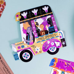 Philippine Jeepney Sticker