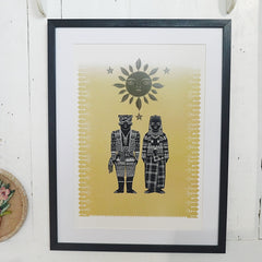 Katutubo Framed Art Print