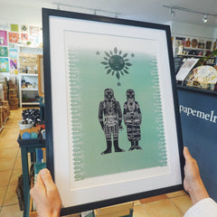 Katutubo Framed Art Print