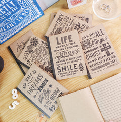 Words That Inspire Notebook
