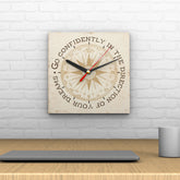 Go Confidently Clock