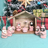 Papemelroti Resin Nativity Set
