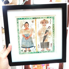 Philippine Collection Square Framed Art Print