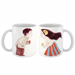 Kissing Couple Mug