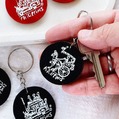Philippine Collection Silkscreen Round Keychain