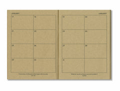 Undated Pocket Planner | Original Inspirational Journal