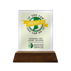 Personalized Glass Plaque