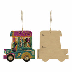 Philippine Jeepney Gift Tags