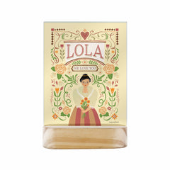 Grandparent Curve Glass Plaque