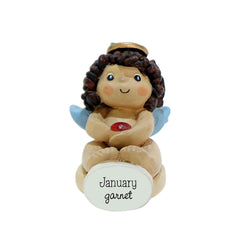 Personalized Angel Touch Birthstone Figurine With Gift Box