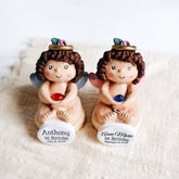 Personalized Angel Touch Birthstone Figurine With Gift Box