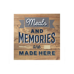 Happy Home Decoposter: Meals and Memories